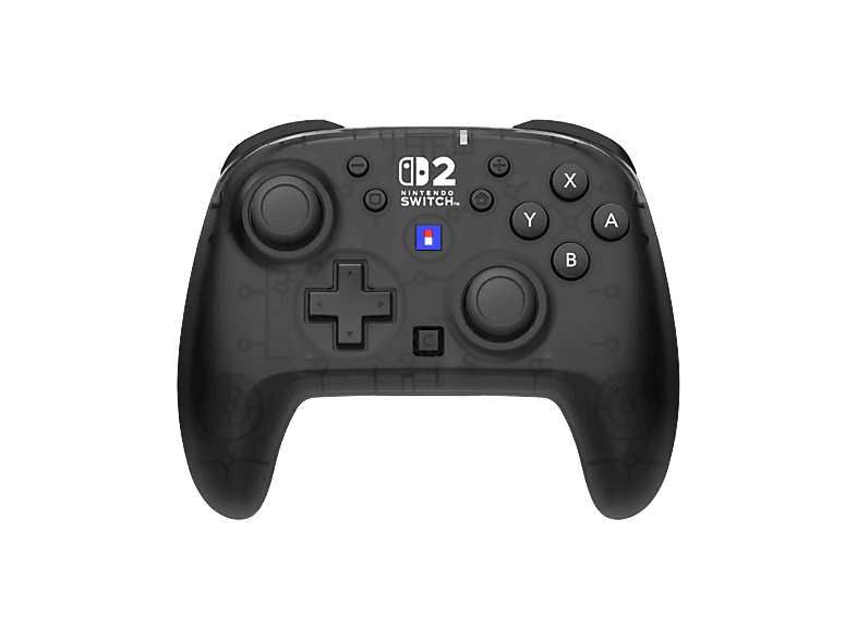 Hori Horipad Turbo Compatible con Nintendo Switch 2 Inalámbrica Palancas analógicas TMR Función Turbo 10h Negro