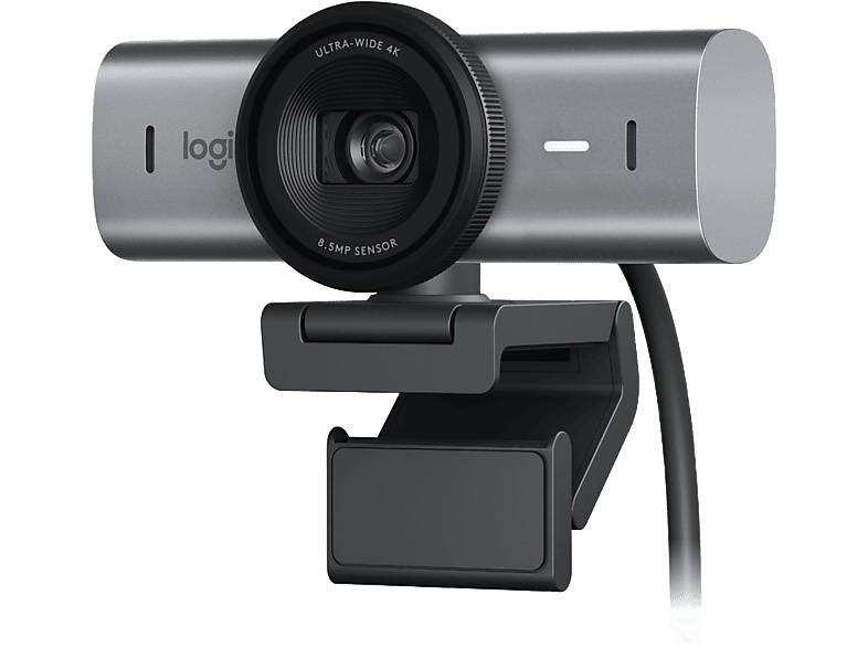 Logitech MX Brio Ultra HD 4K Corrección de iluminación automática Autoencuadre Micrófonos/reducción de ruido Tapa de privacidad Negro