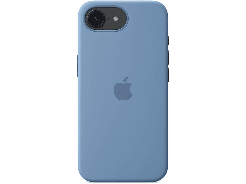 Apple Funda de silicona para el iPhone 16e Azul invierno