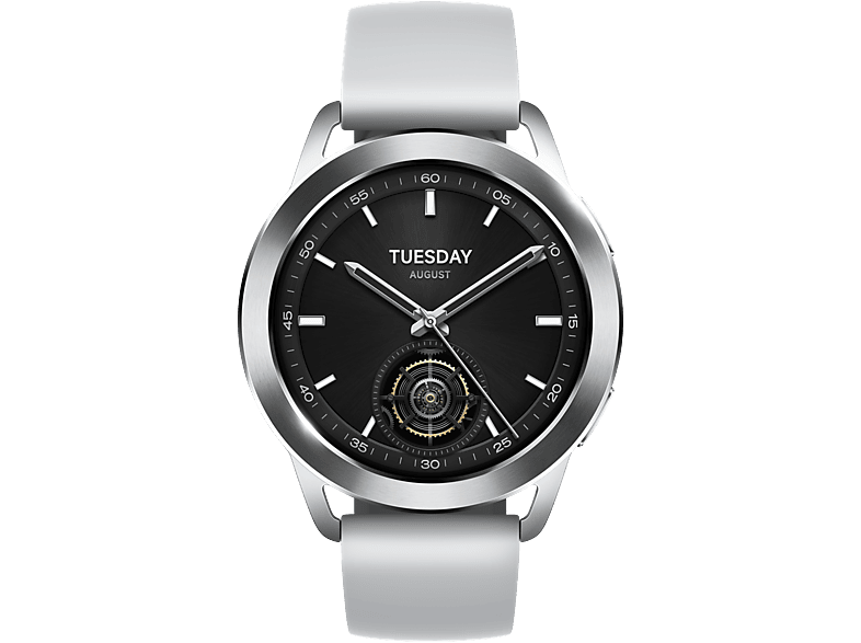 Xiaomi Watch S3 AMOLED Bluetooth Hasta 15 días HyperOS,Plata