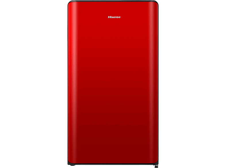Hisense RR106D4CBE Cíclico 86.7  cm 82 L Freeze Zone Metal Back Rojo