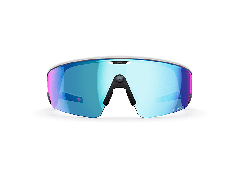 Meta Oakley Vanguard Cámara Sony Ultra gran angular 12 MP Blanco y lentes en zafiro