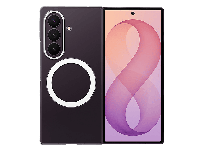 Samsung Para Galaxy Z Fold8 Ultra Magnética Transparente