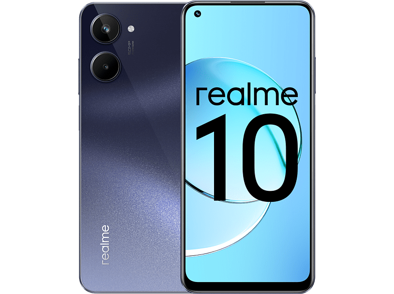 realme 10 Negro 128 GB 8 GB RAM 6.4  Full HD+ MediaTek Helio G99  Octa Core 5000 mAh Android 12 Snow Cone