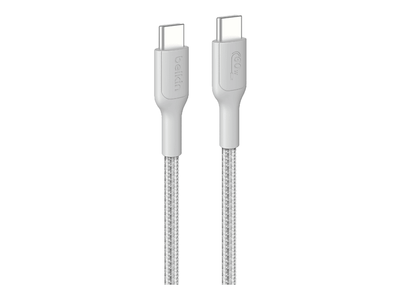 Belkin  CAB024 CAB024 2m Universal USB-C a USB-C 60W Blanco