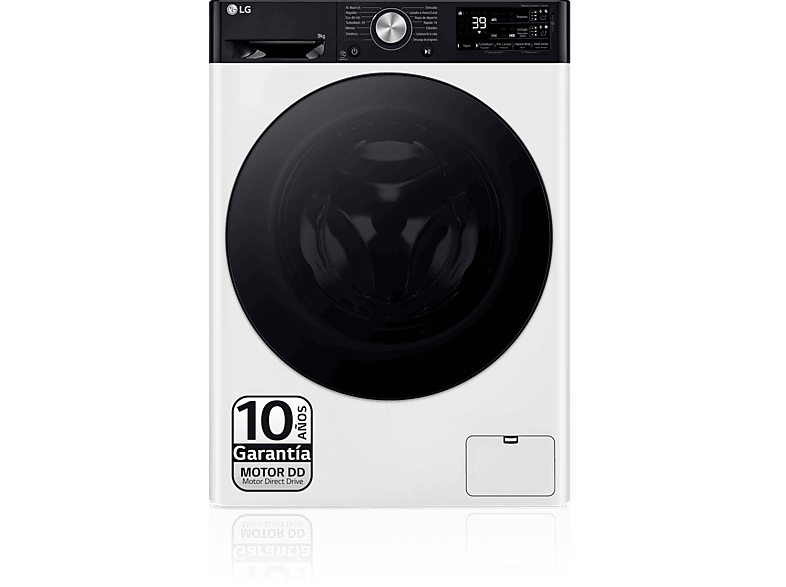 LG F4WR7509AGH Serie 750 9 kg 1400 rpm 14 programas  AI Direct Drive™ Steam™ Autodosificación Blanco