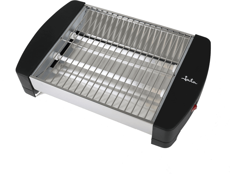 Jata JETT1587 400 W Plana Bandeja recogemigas 2 barras de cuarzo Plata