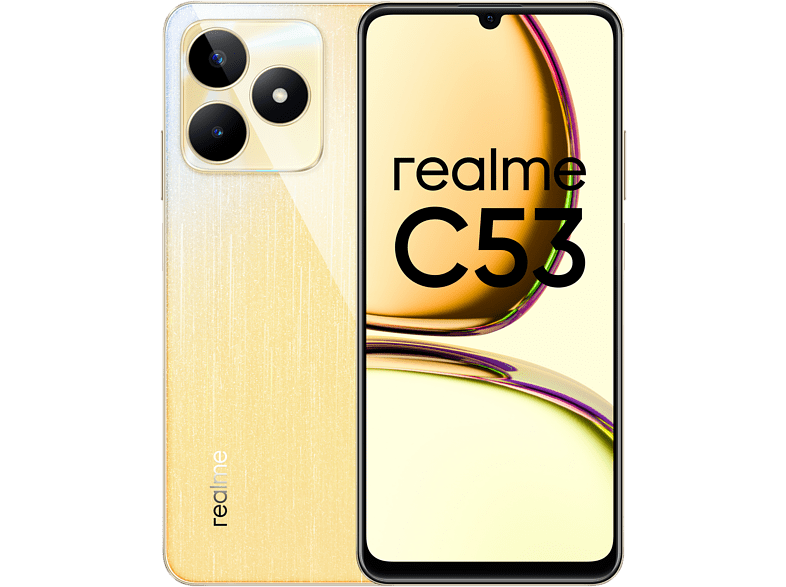 realme C53 Gold 128GB 6GB RAM 6.74 HD 5000 mAh Android 13