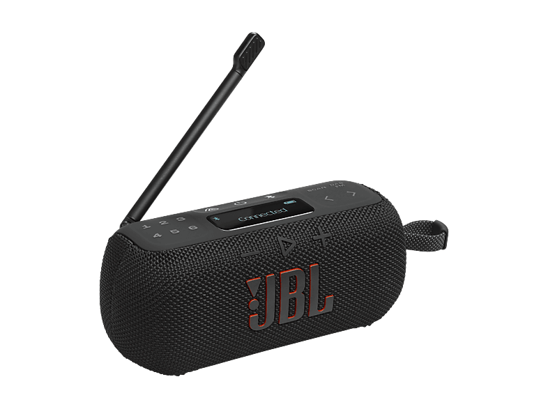 JBL Tuner 3 7W Potencia Señal FM/DAB/DAB+ 12h Autonomía Resistencia IP68 USB-C Negro