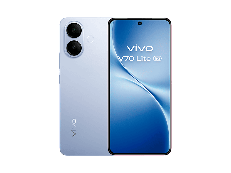 vivo V70 LITE Titanium Blue 256 GB 6 GB RAM 6.77 AMOLED Dimensity 7400-Turbo 6500 mAh