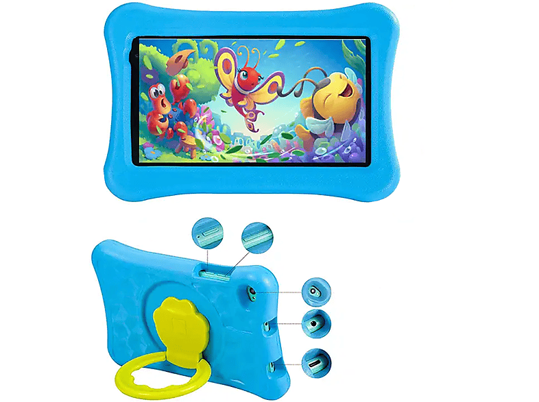 DAM K714 Azul 7  WSVGA 2 GB RAM 32 GB A133 quad core 1.65GHz Android Infantil