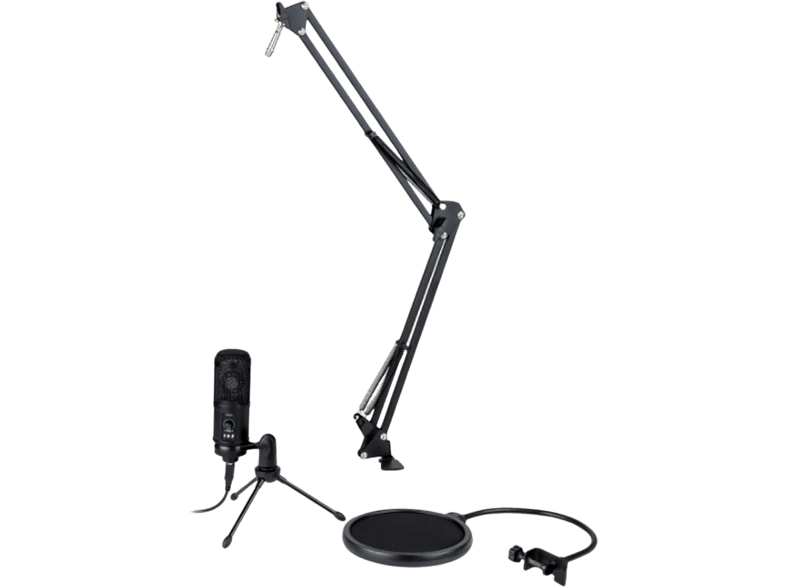 Nacon Kit Streaming Studio 1 Accesorios streaming Compatible con PC PS4 y PS5 Negro