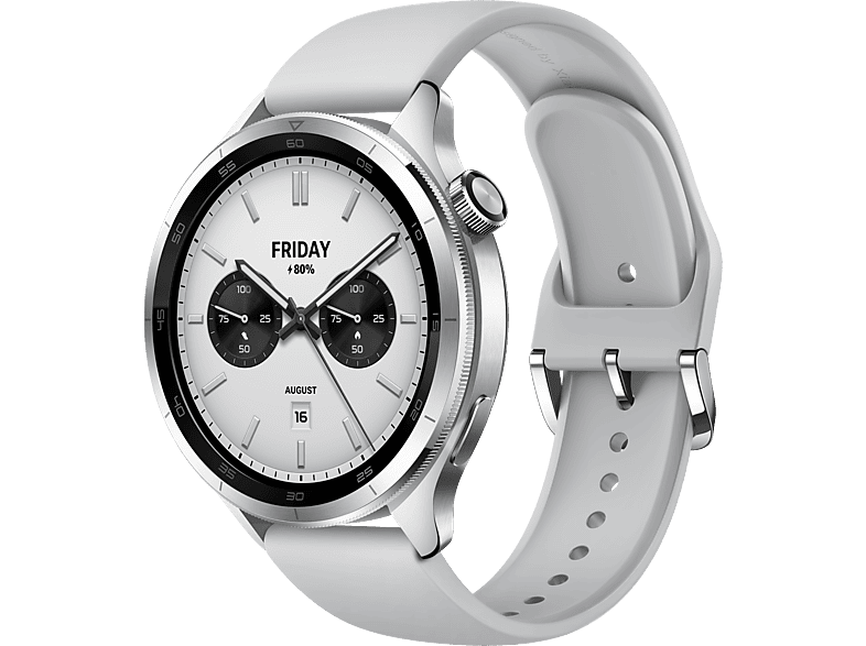 Xiaomi Watch S4 AMOLED Bluetooth Hasta 15 días HyperOS Silver