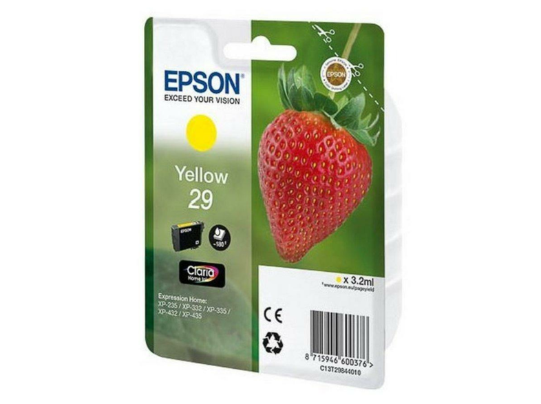 Epson 29 - Amarillo - Expression Home XP-235 XP-332 XP-335 XP-432 XP-435