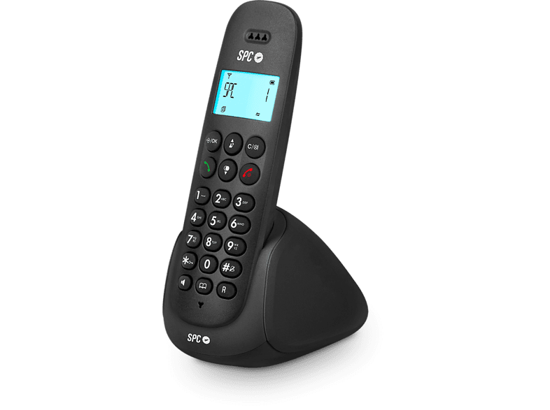 SPC ART 7310 Single Inalámbrico Agenda para 20 contactos Manos libres Negro