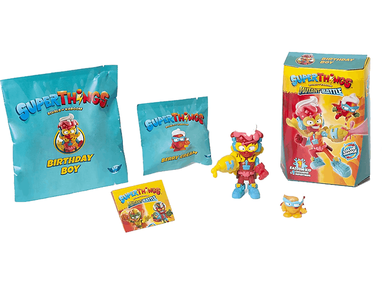 MagicBox Kazoom Kids Superthings Mutant Battle Figura aleatoria Multicolor