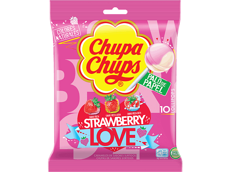 CHUPA CHUPS CHCH STRAWBERRY 10