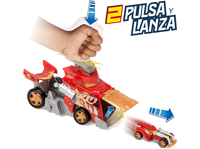 Magicbox T-Racers Fire Launcher Truck T-Racers Mix Race Fuego