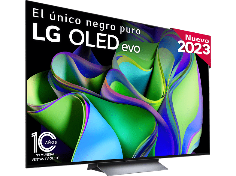 LG OLED65C35LA UHD 4K Inteligente α9  4K Gen6 Smart TV DVB-T2 (H.265) Negro