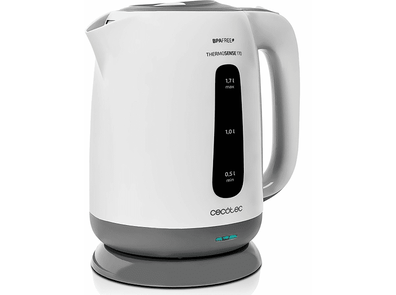 Cecotec ThermoSense 170 1.7L 2200W Libre de BPA Filtro antical