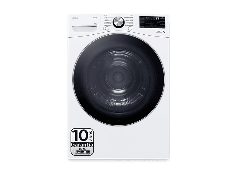 LG RH18U8AVCW 18 kg 15 programas 6 Motion™ Eco Hybrid™ Blanco