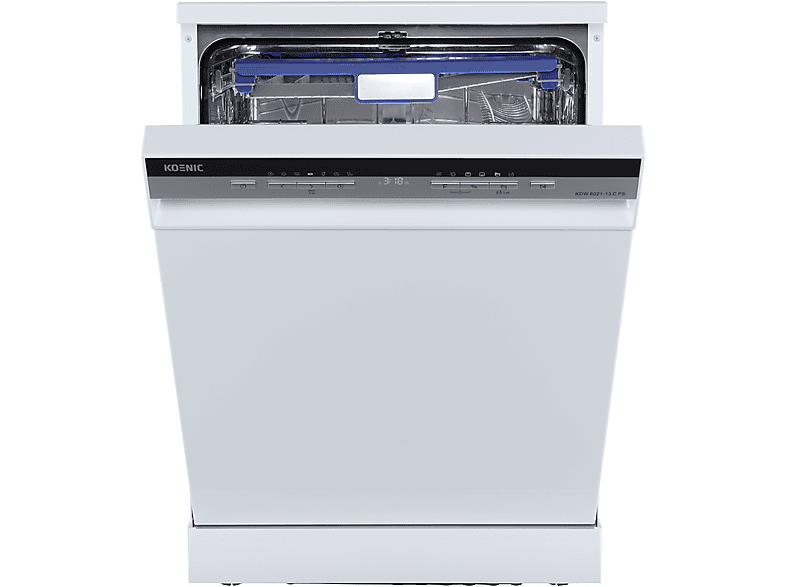 KOENIC KDW 6021-13 C FS 14 Servicios 8 Programas Ancho 59.6 cm Libre instalación Blanco
