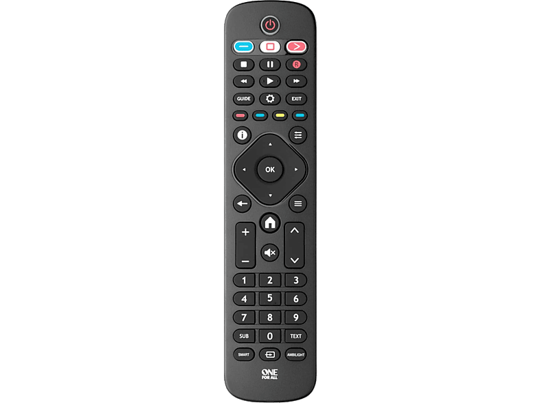 One for all URC 1313 Philips Negro