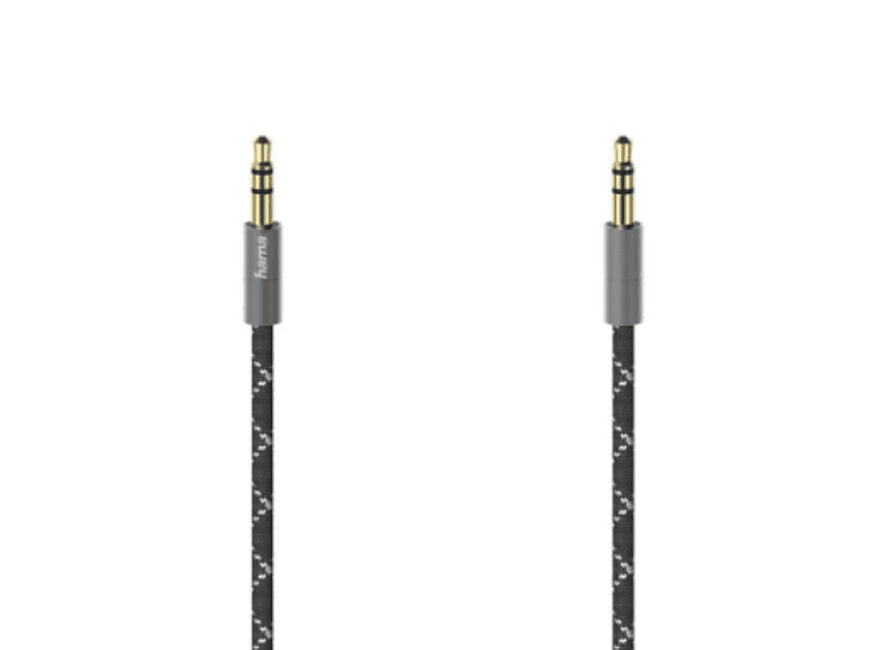 Hama 00205130 Jack 3.5 mm Stereo Metal 1.5 m Negro