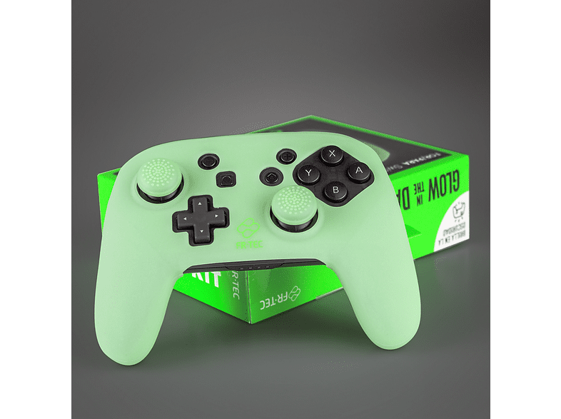 FR-Tec FT1051 Para Nintendo Switch Pro Controller Silicona Verde