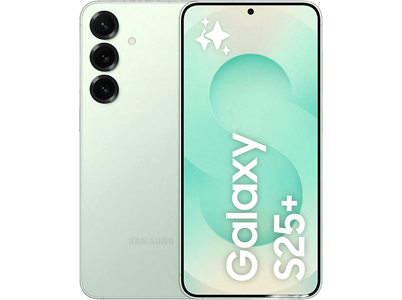 Samsung Galaxy S25 Plus Mint 256 GB 12 GB RAM 6.7 WQHD+ con IA  Snapdragon 8 4900 mAh Android 15