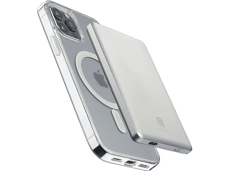 CellularLine Mag Lite5000 Universal 5000 mAh 2 entradas USB-C Blanco