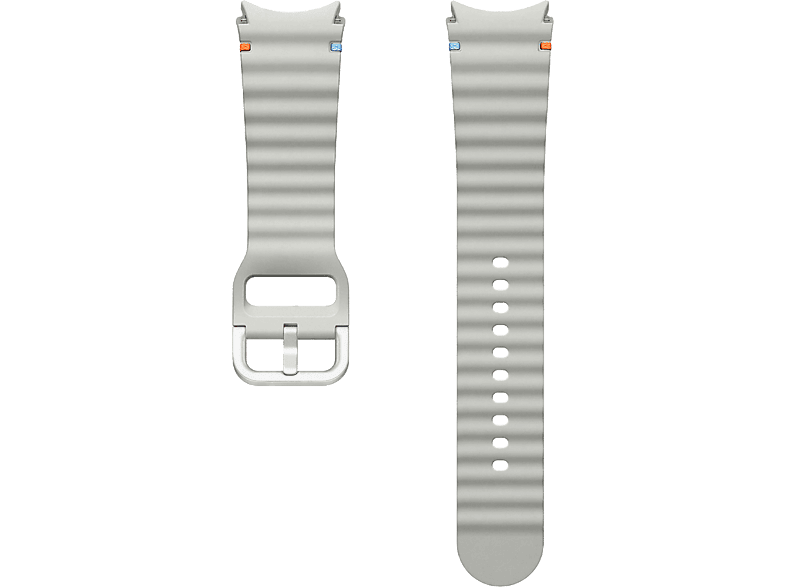 Samsung Sport Band Reemplazo Fácil Textura suave Talla M/L Plata