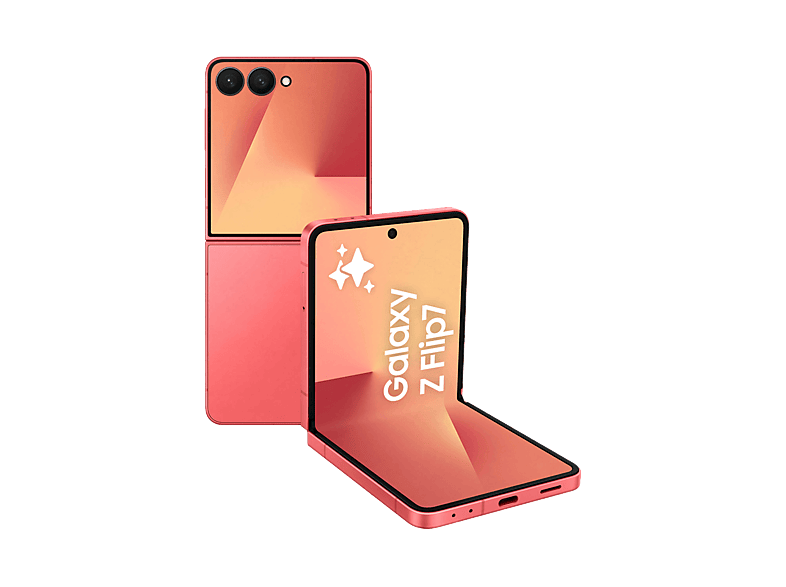 Samsung Galaxy Z Flip7 Rojo 256 GB 12 GB RAM 6.9 FHD+ Exynos 2500 4300 mAh Android 16