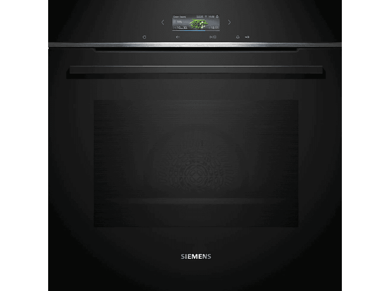 Siemens HB734G1B1 Convencional Liempieza hidrolítica 71 l Perfect Cooking 3D ome Connect  59.4 cm Negro