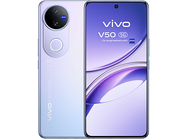 vivo V50 Mist Purple 512 GB 12 GB RAM 6.77 AMOLED Snapdragon® 7 Gen3 2.63GHz*1 6000 mAh