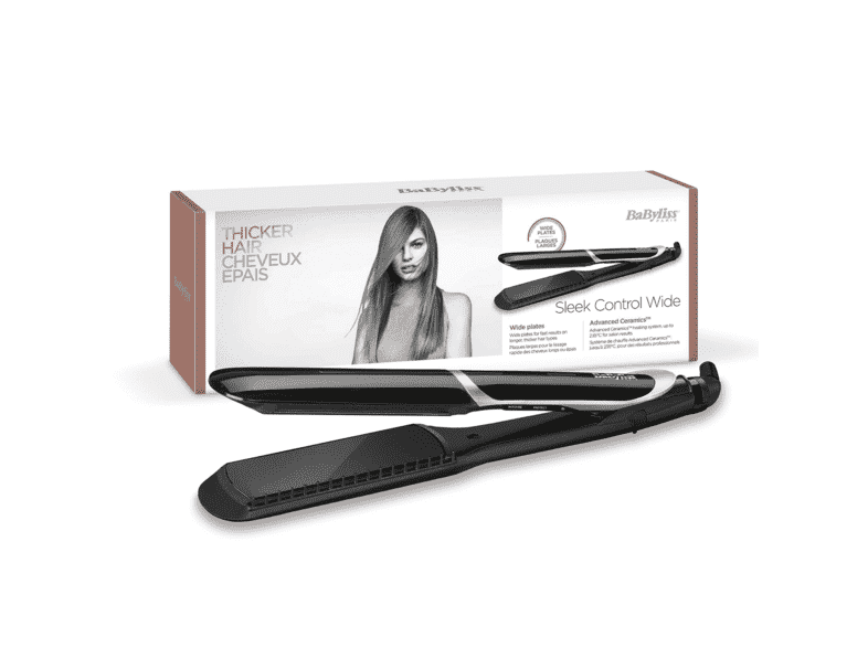 BaByliss ST397E Iónica Revestimiento cerámico 5 temperaturas Negro