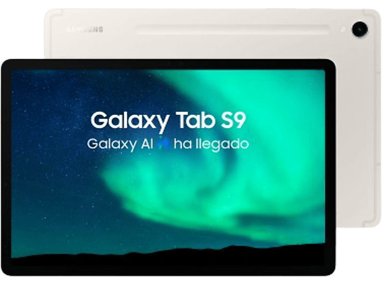 Samsung Galaxy Tab S9 5G 128GB 8GB RAM Crema 11 Snapdragon 8 Gen 2 Android 13
