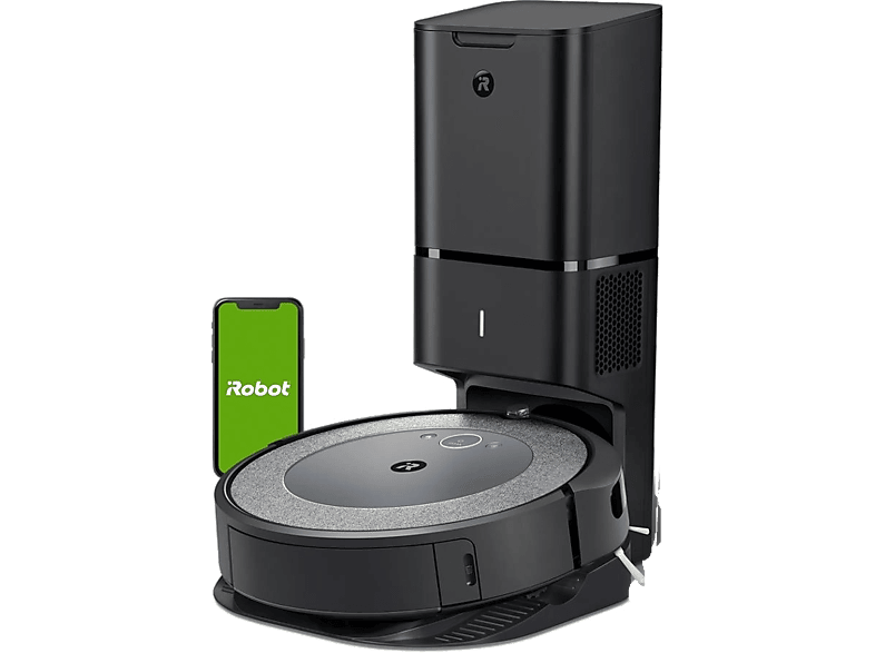 I Robot Roomba Roomba I5+ Wi-Fi Vaciado automático Negro