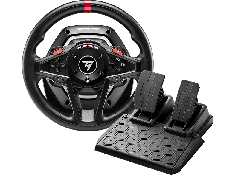 Thrustmaster T128 Con pedales T2PM PlayStation 5; Sistema Hybrid Drive Force Feedback Negro