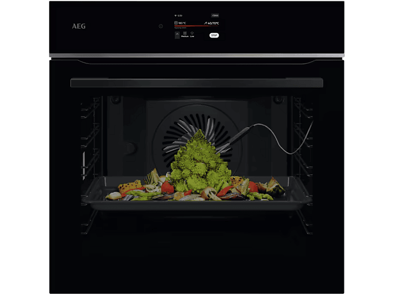 AEG TE8PB731AB Multifunción Pirolítico 71 l 60 cm Negro