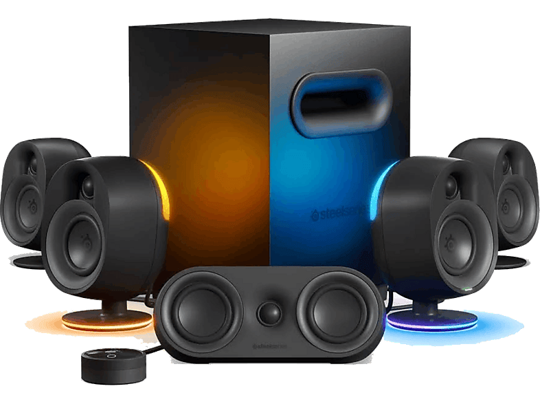 Steel Series Arena 9 Subwoofer Gaming 5.1 RGB Negro