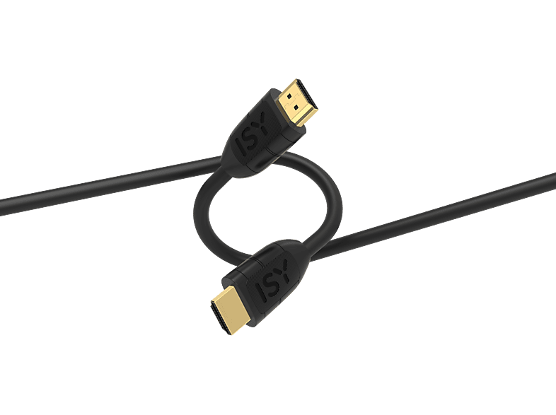 ISY IHD-9029 HDMI High Speed con Ethernet 10m Máx. Resolución 4K Soporte HDR 18 Gbps Negro