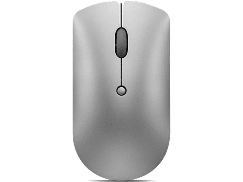 Lenovo 600 Bluetooth Silent Mouse Sensor óptico azul Ambidiestro 2400 DPI Gris