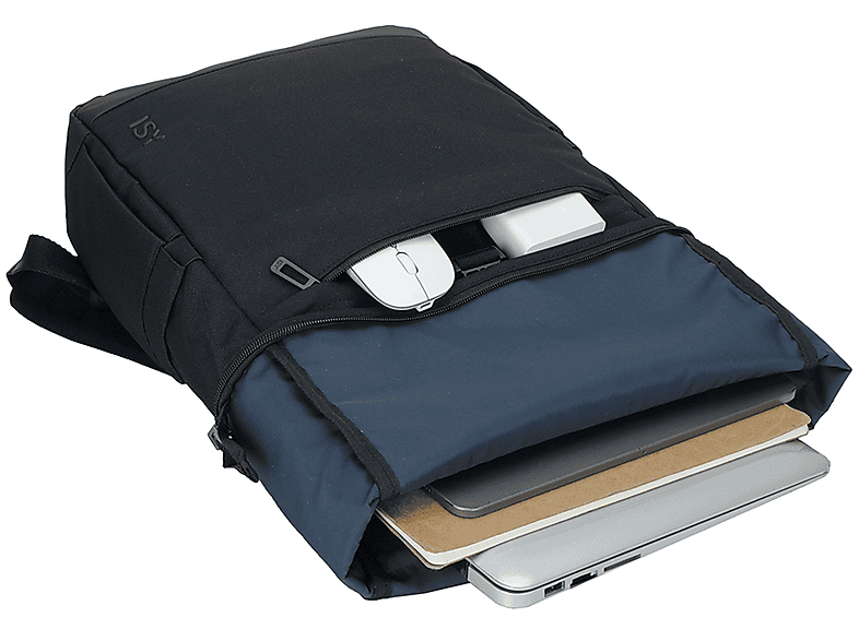 Isy IBP-1000 PET reciclado Portátiles hasta 15,6 Negro