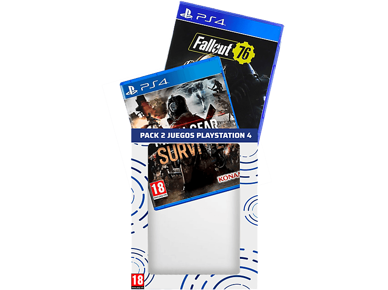 PS4 Pack 2 juegos: Metal Gear Survive + Fallout 76 (Special Edition)