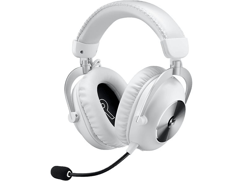 Logitech G Pro X 2 Inalámbrico Bluetooth Transductor de grafeno 7.1 DTS PC/PlayStation/Nintendo Blanco