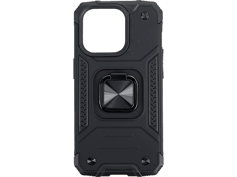 Isy ISC 6101 Apple iPhone 15 Pro Resistente a Golpes Soporte Plegable Integrado Negro