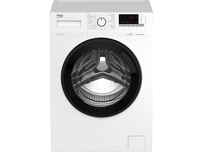 Beko WTA 9715 XW 9 kg 1400 rpm 15 Programas Función Vapor Blanco