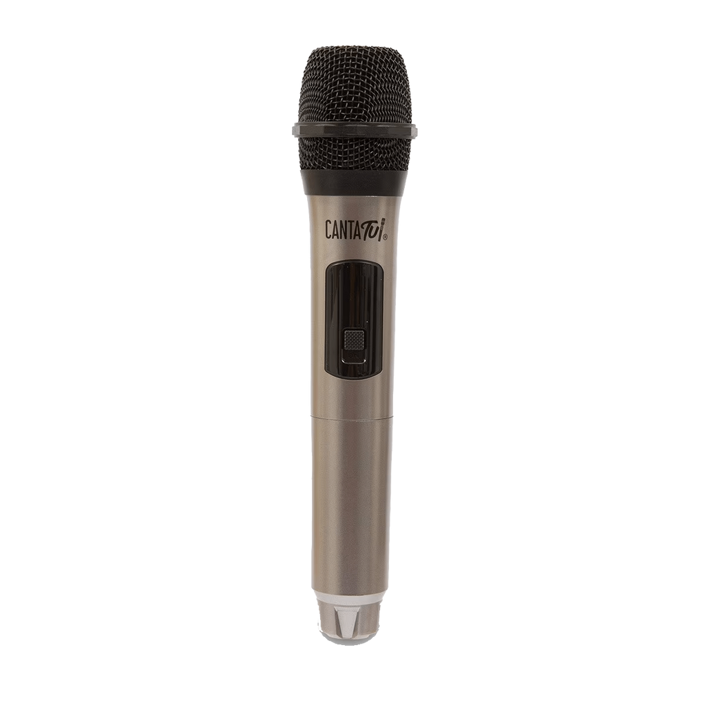 Famosa Canta Tu Inalámbrico Respuesta frecuencia 40Hz-15KHz 600 ohmnios Alcance 10 m Plata