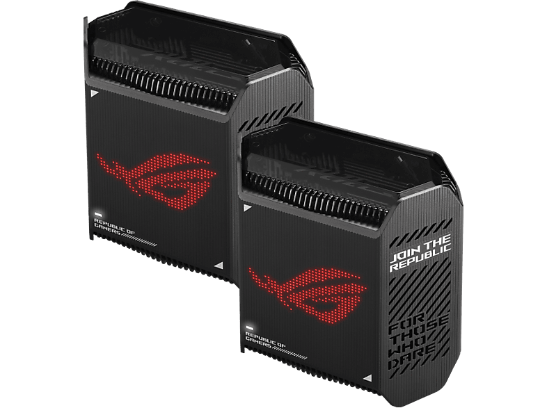 ASUS ROG Rapture GT6 (B-2-PK) 2 unidades Tri-Banda 574 Mbit/s MU-MIMO Negro 0.88 kg